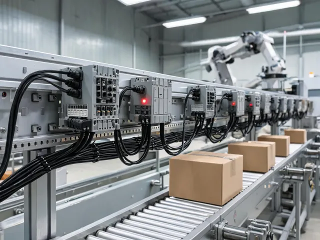 Remote industrial I/O network